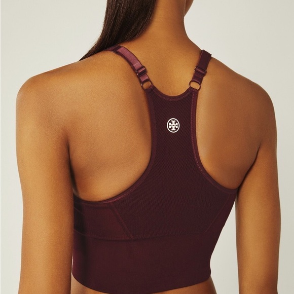 Tory Burch Sport SEAMLESS ADJUSTABLE LONG BRA - Picture 2 of 8